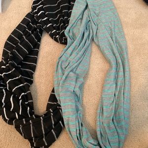 Infinity scarves